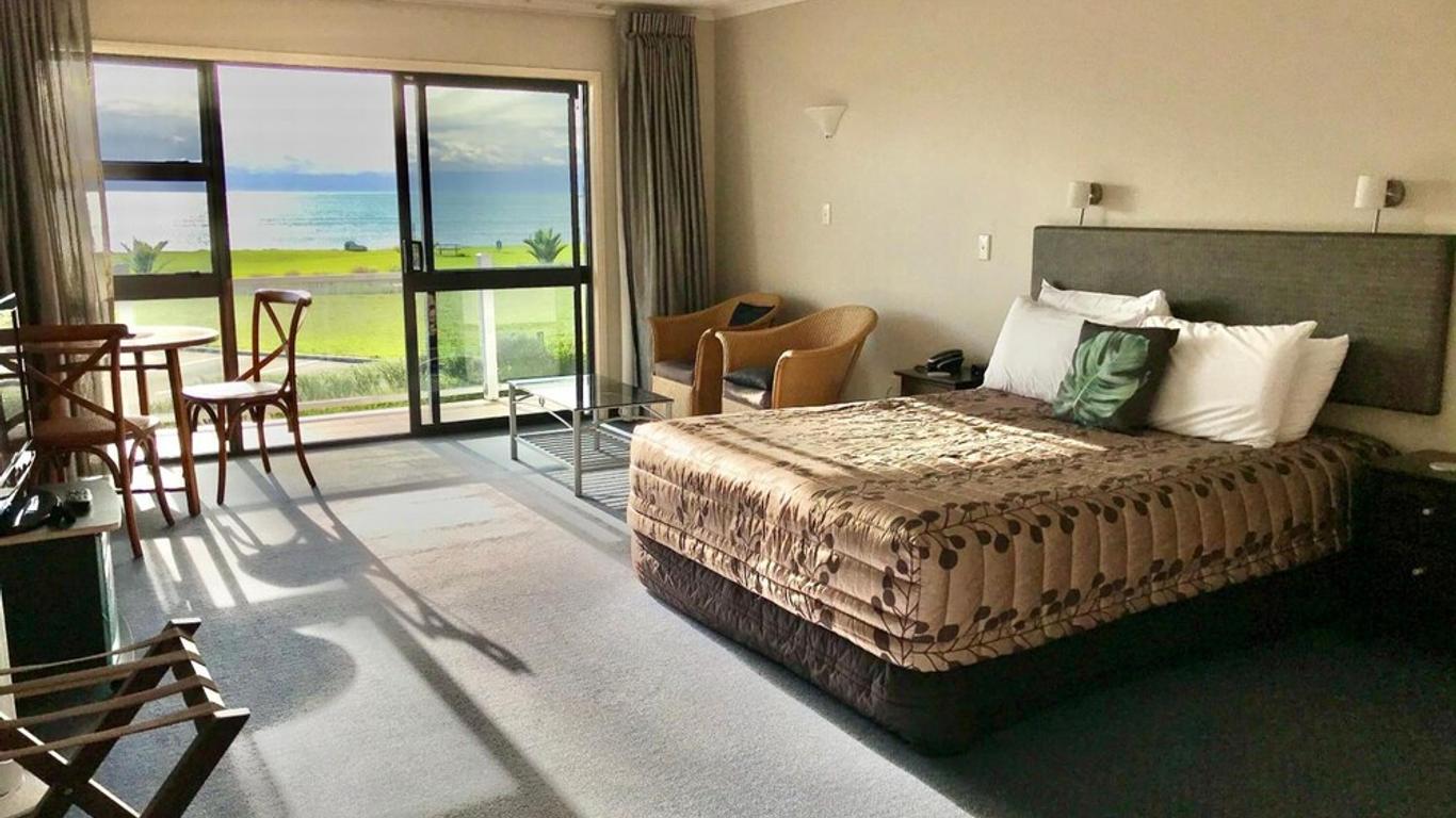 โมเทล Harbour View บนชายหาด Ahuriri ใน Napier NZ พร้อมห้องสวีทวิวทะเล